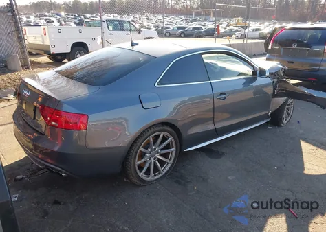 2013 Audi S5 3.0T Premium Plus from USA, damaged, VIN WAUGGAFR2DA016753